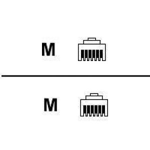 EFB ELEKTRONIK EFB Modularkabel RJ12 K2404SW.3 (6/6)/RJ12 (6/6) 1:1 schwarz 3m 