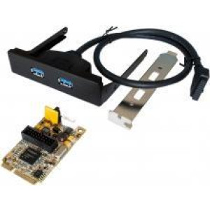 EXSYS PCI-EXPRESS KARTE MINI USB3.0 2-port 