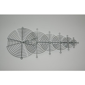  NONAME Lüftergitter 1 St. (B x H) 120 mm x 120 mm Metall Zubehör 