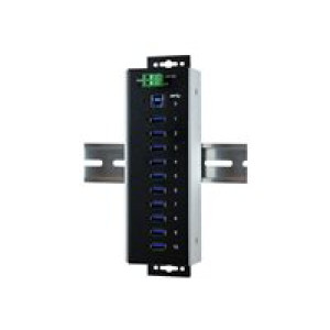 EXSYS USB 3.0 HUB 10-Port 15KV Surge Prot. 