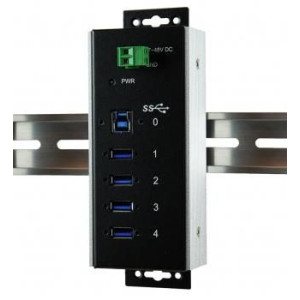 EXSYS USB 3.0 HUB 7-Port 15KV Surge Prot. 
