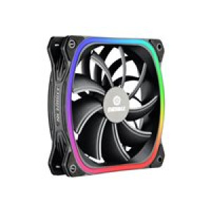  ENERMAX Lüfter Enermax 120*120 SquA RGB 3 Fan Pack beleuchtet Gehäuse kühler 