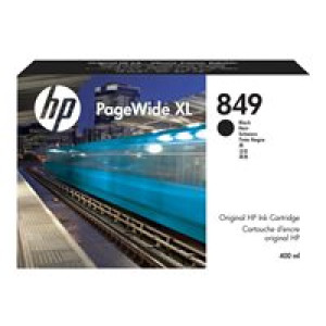 HP 849 400-ml Black PageWide XL Ink Crtg 