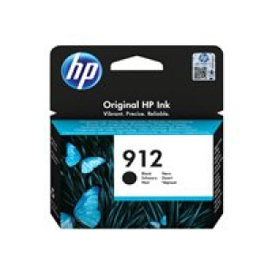 HP 912 BLACK ORIGINAL INK 
