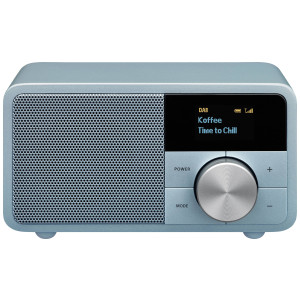 SANGEAN Genuine Mini DDR-7 DAB+ Tischradio AUX, Bluetooth®, UKW Türkis 