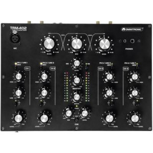 OMNITRONIC TRM-402 4-Kanal DJ Mixer 