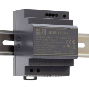 MEAN WELL HDR-100-12 Hutschienen-Netzteil (DIN-Rail) 12 V/DC 7.1 A 85.2 W 1 x 