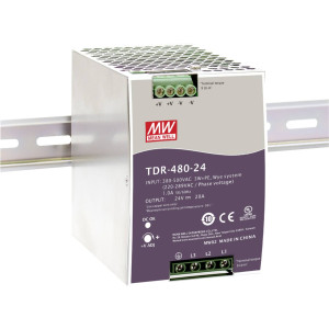 MEAN WELL TDR-480-48 Hutschienen-Netzteil (DIN-Rail) 10 A 480 W 1 x 