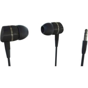 VIVANCO SOLIDSOUND BLACK HiFi Kopfhörer In Ear Schwarz 