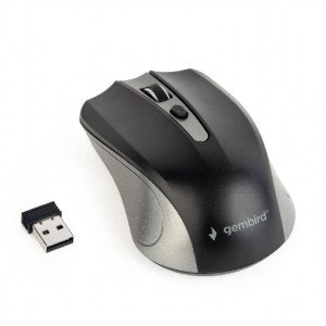  GEMBIRD MUSW-4B-04-GB Funk-Maus Optisch Grau-Schwarz Mäuse 