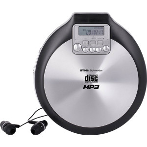 SILVA SCHNEIDER MCD 50 Tragbarer CD-Player CD, CD-R, CD-RW, MP3 Schwarz 