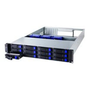 FANTEC SRC-2612X07 12xSAS&SATA ohne NT, 2HE, 12x3,5oder2,5" 