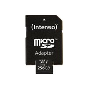  INTENSO microSD 256GB UHS-I Prem CL10  