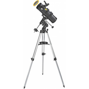 BRESSER Spica 130/1000 EQ3 Spiegelteleskop mit Smartphone-A (4630100) 