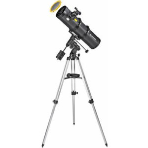BRESSER Pollux 150/750 EQ3 Spiegelteleskop mit Sonnenfilter (4650750) 