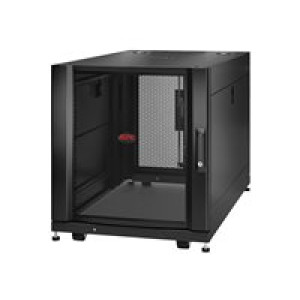 APC NetShelter SX 12U Server 600mm Wide x 1070mm Deep Enclosure with Side Panels and Key(s) 