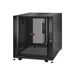 APC NetShelter SX 12U Server Rack Enclosure 600mm x 900mm w/ Sides Black 