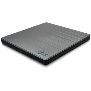  LG Hitachi HLDS GP60NS60 ext. DVD-Brenner ultra slim USB2.0 silber  