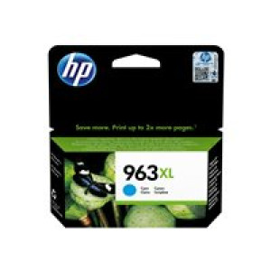 HP 963XL High Yield Cyan Ink Cartridge 