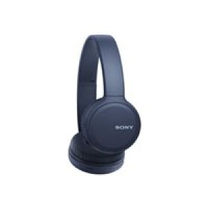 SONY WH-CH510L Bluetooth Kopfhörer mit eingebautem Voice Assistant, blau 