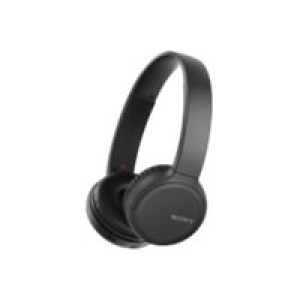 SONY WH-CH510B Bluetooth Kopfhörer mit eingebautem Voice Assistant, schwarz 
