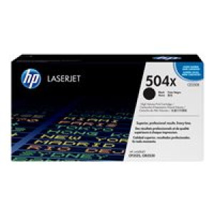 HP 504X Schwarz LaserJet Tonerpatrone (CE250X) 