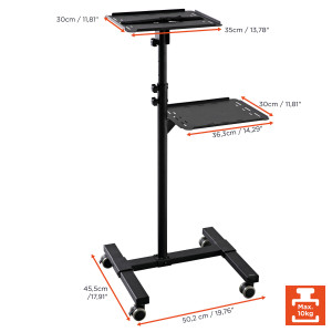 CELEXON Projektionstisch PT3020 schwarz (1000000406) 