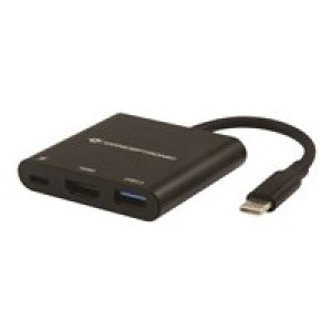 CONCEPTRONIC DONN01B USB-C zu -HDMI-Adapter, schwarz 4k30Hz 