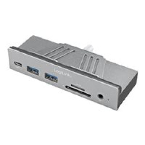 LOGILINK USB-C HUB für iMac Pro Aluminium, USB 3.2 Gen 1x1 