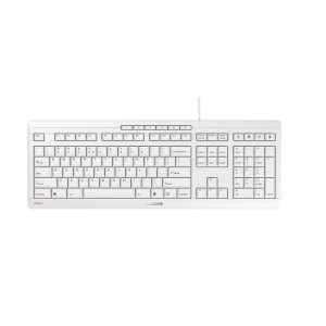  CHERRY STREAM KEYBOARD grey (EU) Tastaturen 