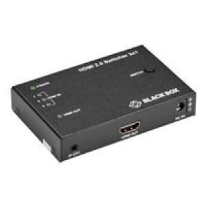  BLACK BOX 3-Port HDMI 2.0 Video Switch 4K 60 HZ  