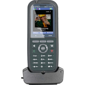 AGFEO Telefon DECT78 IP anthrazit 