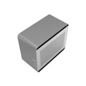 STREACOM DA2 Mini-ITX-Gehäuse - silber 