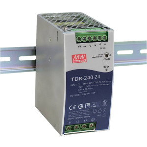 MEAN WELL TDR-240-24 Hutschienen-Netzteil (DIN-Rail) 24 V/DC 10 A 240 W 1 x (TDR-240-24) 