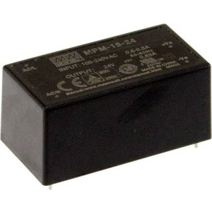 MEAN WELL MPM-15-12 AC/DC-Printnetzteil 12 V/DC 1.25 A 15 W (MPM-15-12) 