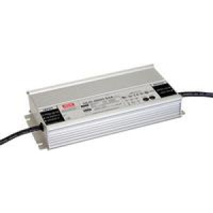 MEAN WELL MEANWELL HLG-480H-24B - LED-Trafo, 480 W, 24 V DC, 20 A, IP67, dimmbar (HLG-480H-24B) 