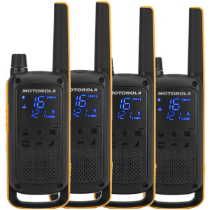 MOTOROLA Talkabout T82 Extreme QuadPack PMR446 HFG inkl. Koffer 
