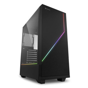 SHARKOON RGB FLOW ATX Black 