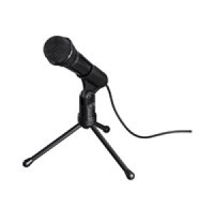 HAMA Mikrofon MIC-P35 Allround für PC und Notebook, 3,5-mm-Klinke 