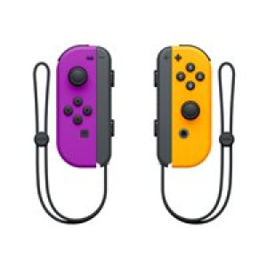 NINTENDO Switch Joy-Con Lila / Neon Orange 2er Set 