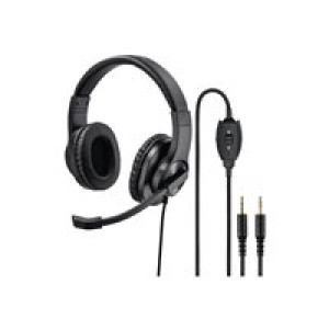 HAMA 139925 PC-Office-Headset HS-P300 Stereo, schwarz 