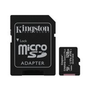  KINGSTON 128GB MICROSDXC CANVAS SELECT  