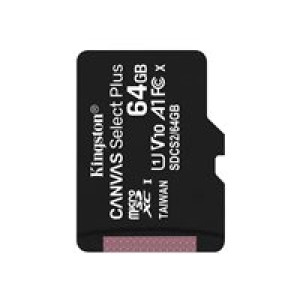  KINGSTON 64GB MICROSDXC CANVAS SELECT  