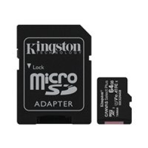 KINGSTON 64GB MICROSDXC CANVAS SELECT 2