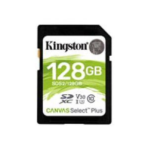 KINGSTON 128GB SDXC CANVAS SELECT PLUS  
