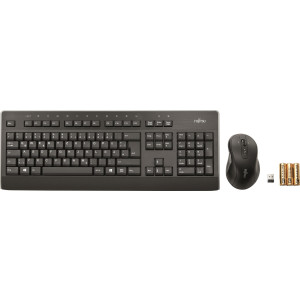  FUJITSU LX960 Tastatur RF Wireless QWERTZ Deutsch Schwarz (S26381-K960-L420) Tastaturen 