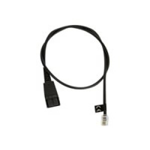 JABRA GN Anschlusskabel QD<>RJ11, glatt 0,5m, Lucent-Belegung 