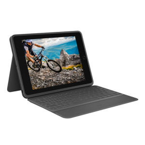  LOGITECH RUGGED FOLIO GRAPHITE FRAU Tastaturen 