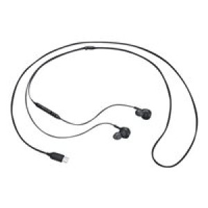 SAMSUNG Earphones USB Type-C EO-IC100, Sound by AKG, Black 