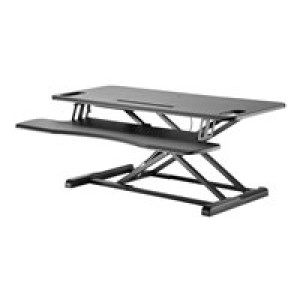 NEOMOUNTS BY NEWSTAR MLS Sitz-Steh-Workstation schwarz NS-WS300BLACK  